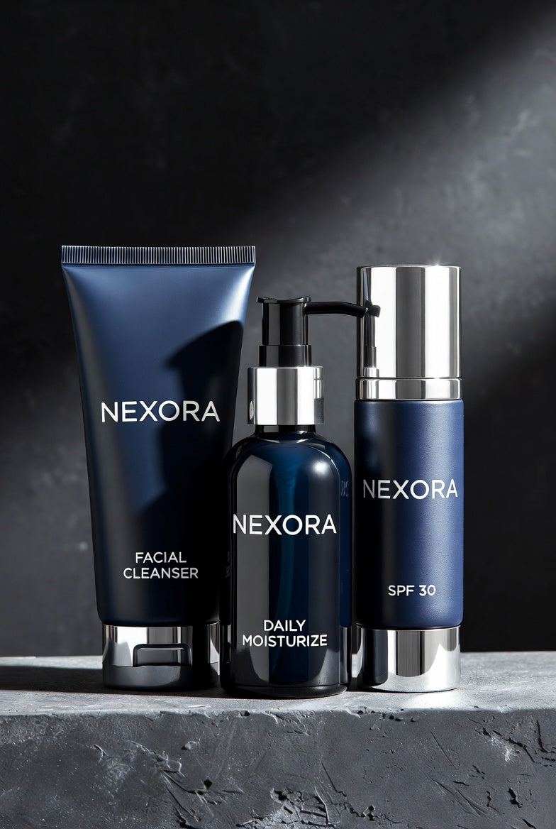 NEXORA Kit #1 Hombres - Rutina Completa